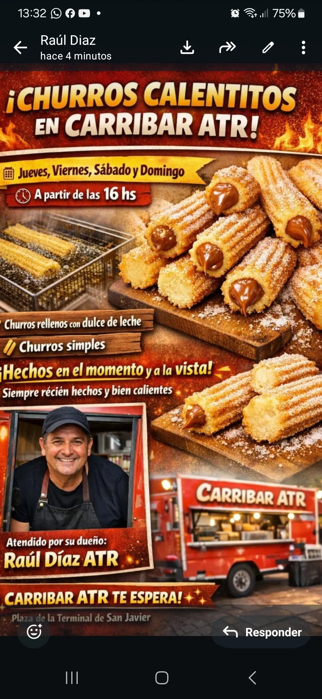 Hoy churros ATR